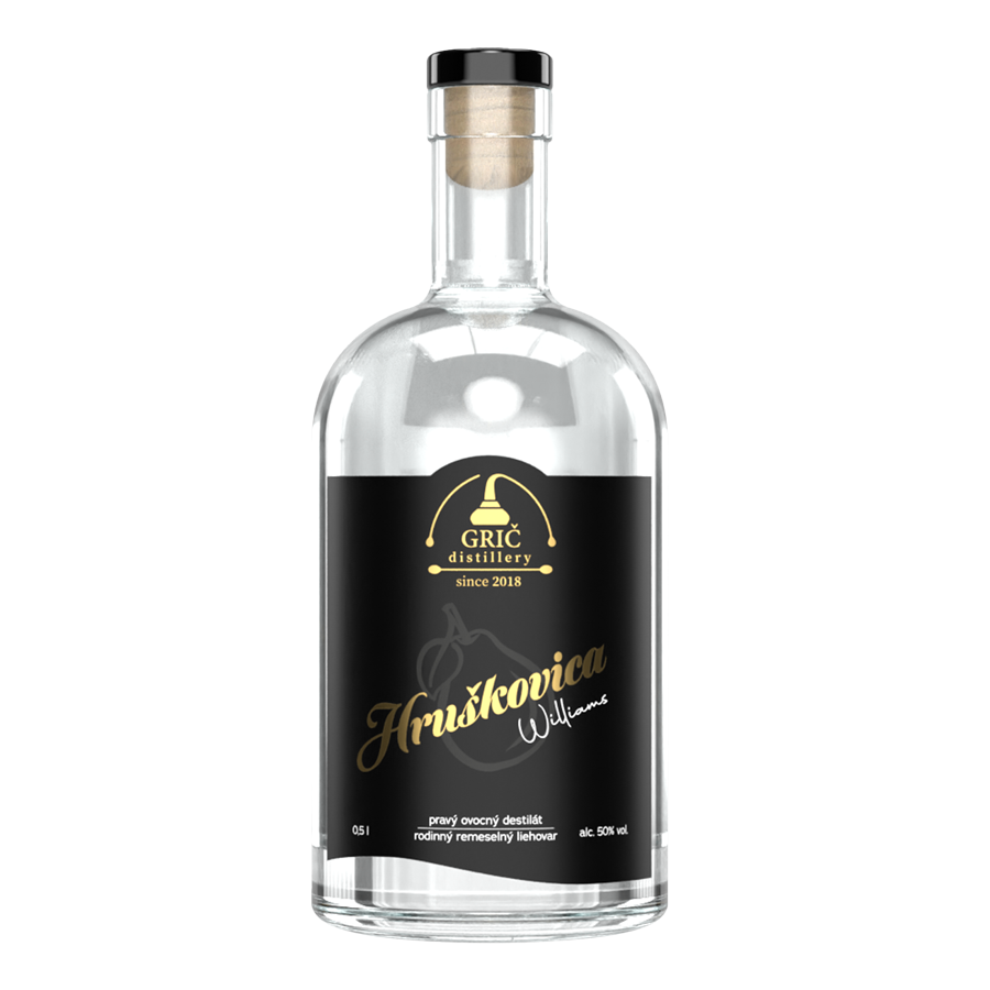 Grič Hruškovica 50% , 0,5l