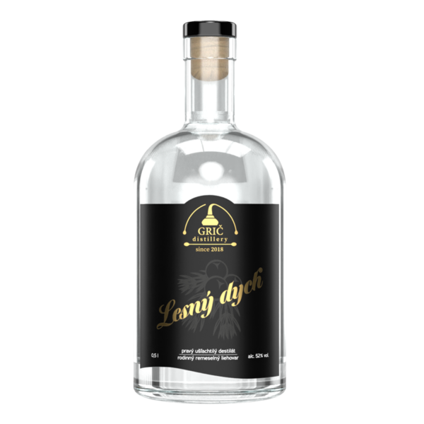 Grič Lesný dych 52% , 0,5l