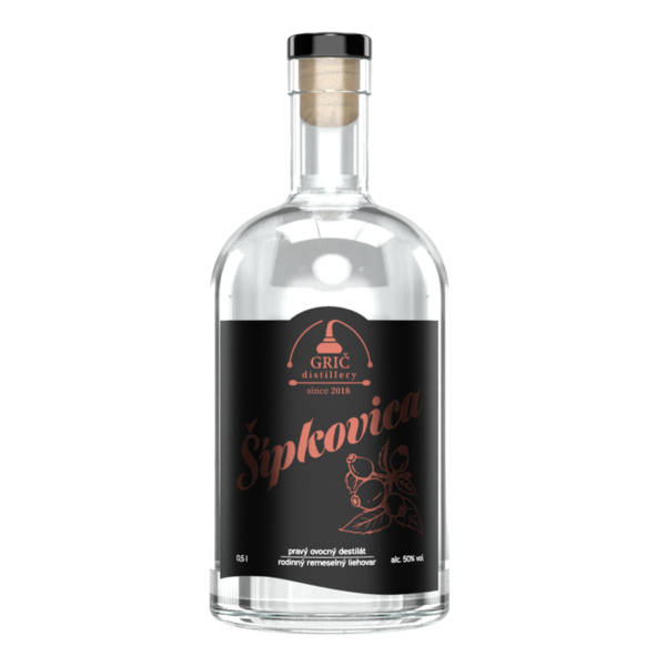 Grič Šípkovica 50% , 0,5l